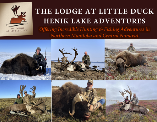 Manitoba Hunting & Fly-in Fishing - The Lodge at Little Duck 